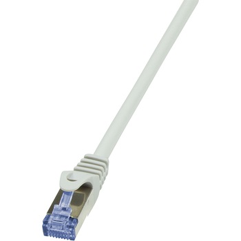 Cablu S/FTP LOGILINK Cat7, LSZH, cupru, 600MHz, mufe RJ45 Cat6a, 3 m, gri, AWG26, dublu ecranat CQ4062S Cablu S/FTP LOGILINK Cat7, LSZH, cupru, 600MHz, mufe RJ45 Cat6a, 3 m, gri, AWG26, dublu ecranat CQ4062S