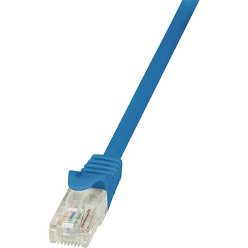 Cablu UTP LOGILINK Cat5e, cupru-aluminiu, 3 m, albastru, AWG26, CP1066U Cablu UTP LOGILINK Cat5e, cupru-aluminiu, 3 m, albastru, AWG26, CP1066U