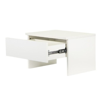 Noptiera design modern cu sertar pentru depozitare, realizata din PAL laminat, poate fi folosita si ca masuta, 44 x 29 x 33 cm Noptiera design modern cu sertar pentru depozitare, realizata din PAL laminat, poate fi folosita si ca masuta, 44 x 29 x 33 cm