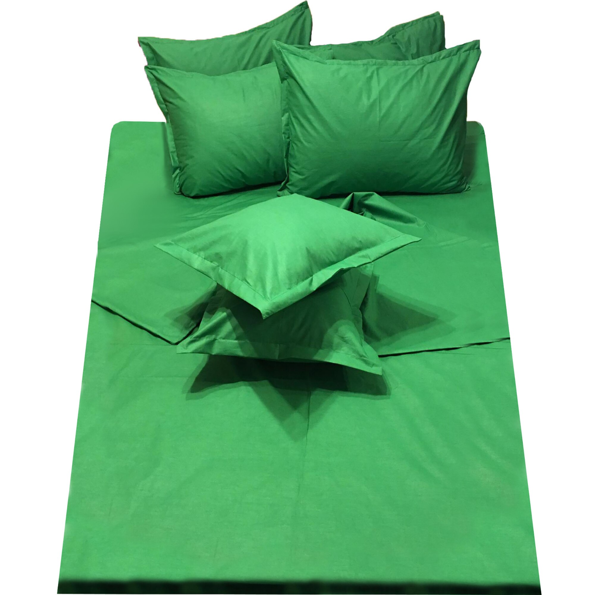 Set lenjerie cu elastic, 8 piese bumbac ranforce, pentru saltea de 1,80m sau mai mare, by Liz Line - L8RE9KS