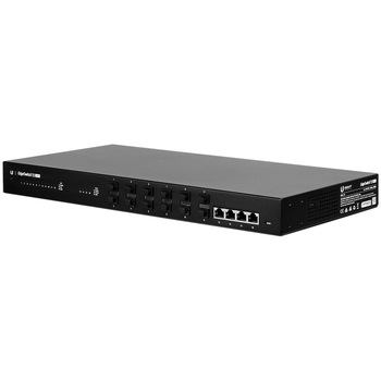 Switch Ubiquiti ES-12F EdgeSwitch 12F, 4 ports 10/100/1000 RJ45, 4 ports 1 Gbps SFP, 8 ports 10/100/1000 SFP Switch Ubiquiti ES-12F EdgeSwitch 12F, 4 ports 10/100/1000 RJ45, 4 ports 1 Gbps SFP, 8 ports 10/100/1000 SFP