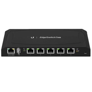 Switch Ubiquiti ES-5XP EdgeSwitch 5XP, 5 ports 10/100/1000 RJ45 Switch Ubiquiti ES-5XP EdgeSwitch 5XP, 5 ports 10/100/1000 RJ45