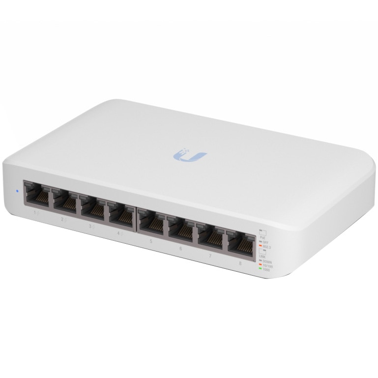 Switch Ubiquiti UniFi Switch Lite 8 PoE USW-LITE-8-POE Gigabit