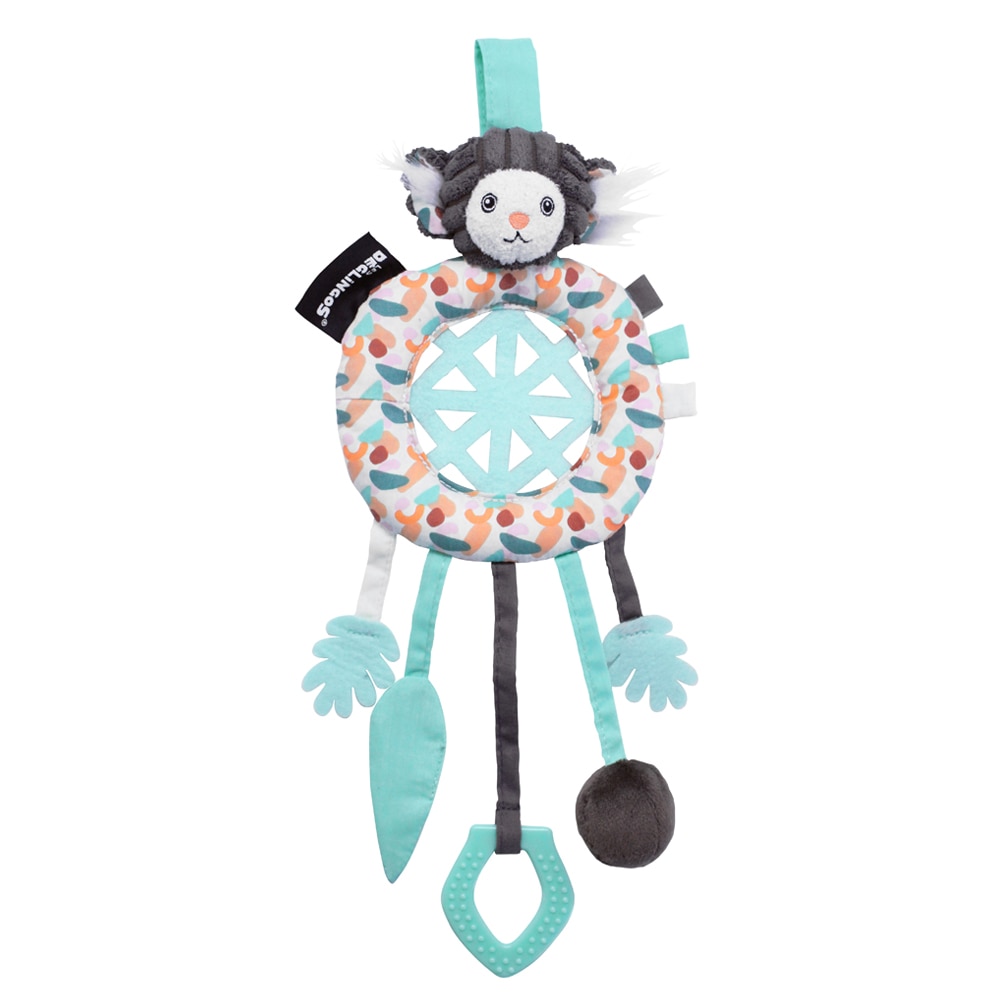 Jucarie pentru patut si carucior marmota Les Deglingos