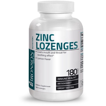 Zinc Masticabil 23 mg - 180 tablete - Bronson Zinc Masticabil 23 mg - 180 tablete - Bronson