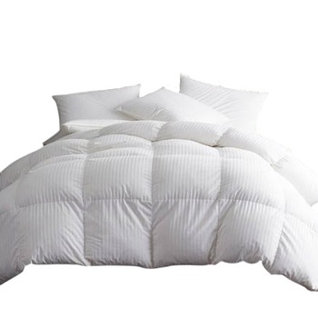 Pilota lana damasc, 200×220 cm, alb Pilota lana damasc, 200×220 cm, alb