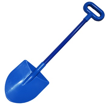 Lopata plastic , Albastra , 61 cm , Robentoys Lopata plastic , Albastra , 61 cm , Robentoys