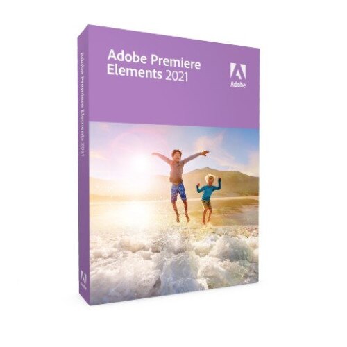 Licenta Adobe Premiere Elements 2021, Engleza, Windows/Mac, DVD