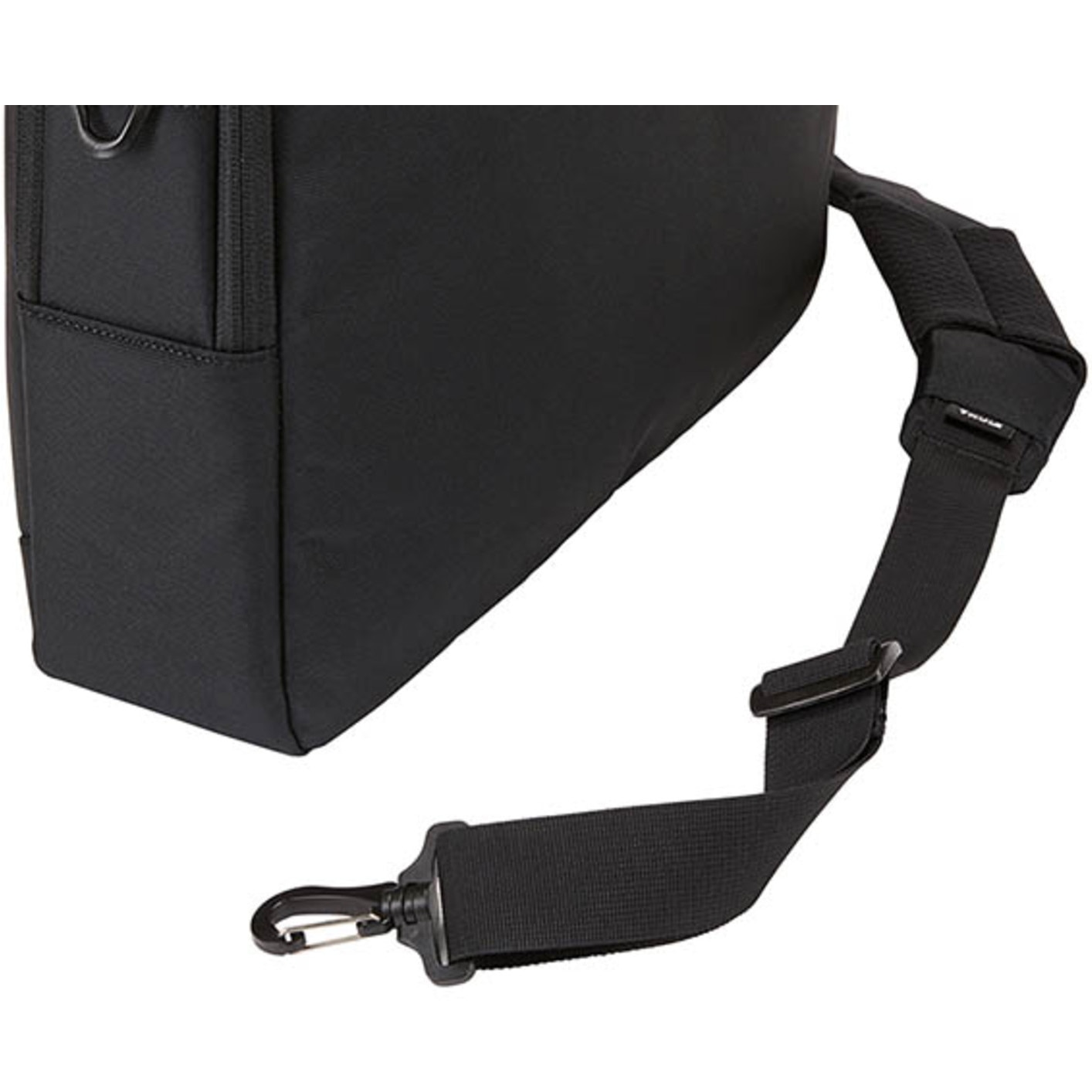Geanta laptop Thule Subterra, 15.6", 2 compartimente, buzunar frontal x 2, buzunar dorsal, nylon, Negru