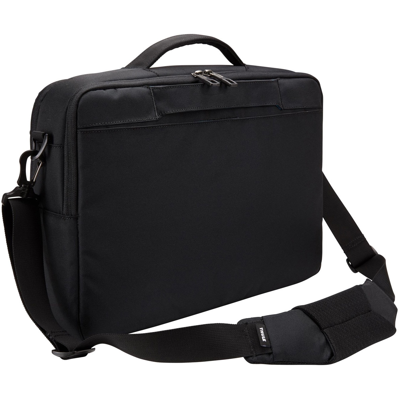 Geanta laptop Thule Subterra, 15.6", 2 compartimente, buzunar frontal x 2, buzunar dorsal, nylon, Negru