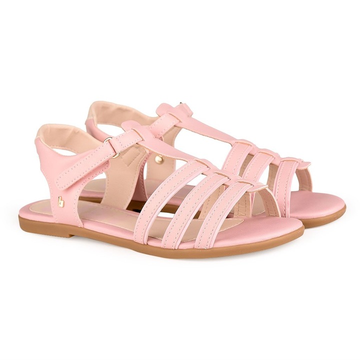 Детски Сандали за момиче BiBi Shoes Fresh Pink, Розов, 34 EU