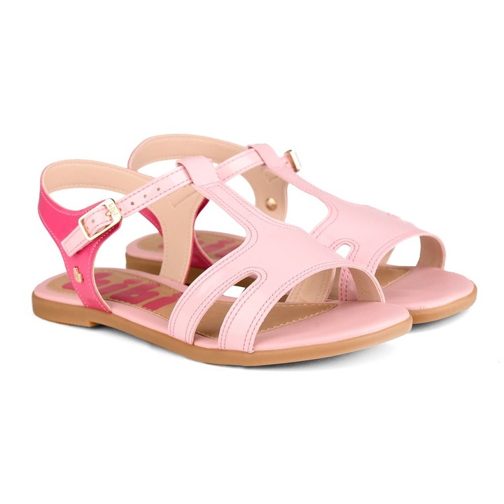 Детски Сандали за момиче BiBi Shoes Fresh Pink/Ciclamen, Розов, 35 EU