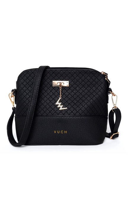 Női crossbody kézitáska, Vuch, Cara, fekete, One size INTL