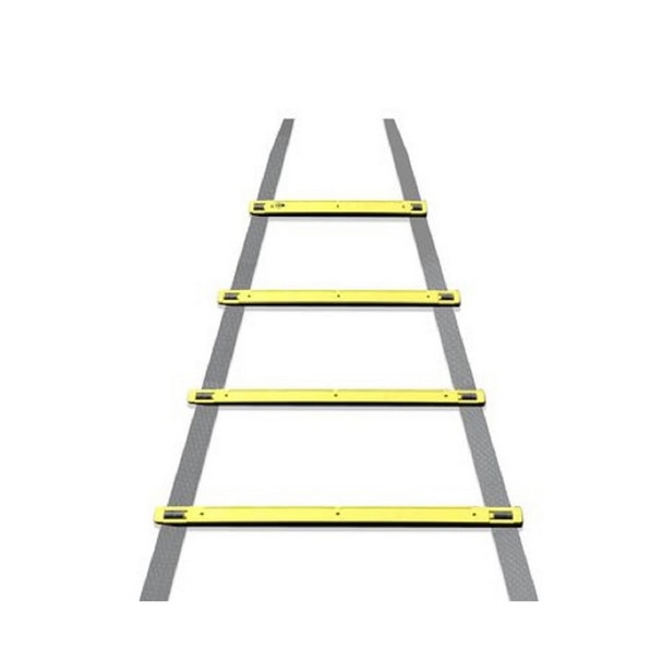 Scara de agilitate cu trepte robuste pentru antrenament de coordonare DUNLOP, antrenament de fotbal, scara de viteza baschet 4m