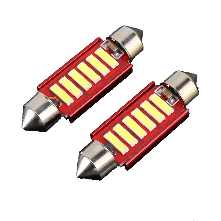 Set de 2 Becuri led, Lumina de citit, canbus, 39mm