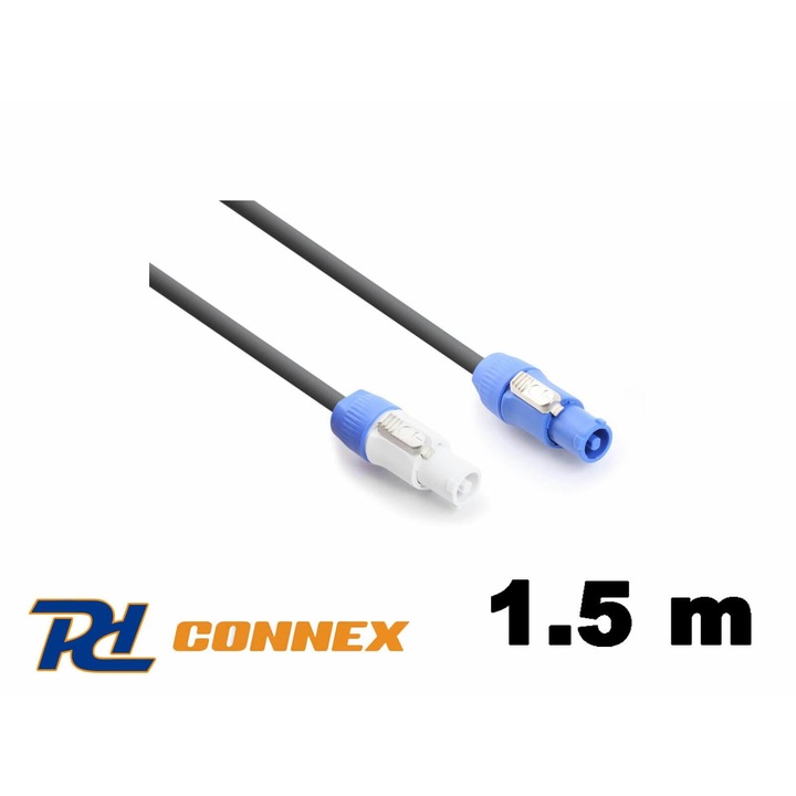 PD Connex CX15-1,5m PowerCON összekötő tápkábel (PowerconA-PowerconB)