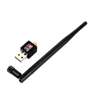 Adaptor Placa Retea Wireless USB 2.0, Antena detasabila, wifi, 300 Mbps