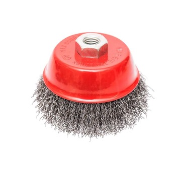 Perie sarma otel, tip cupa, M14, 100 mm, Beorol Perie sarma otel, tip cupa, M14, 100 mm, Beorol