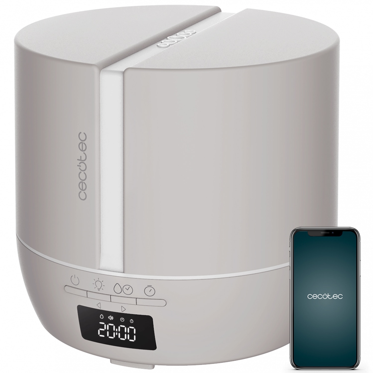 Difuzor aroma cu Ultrasunete Smart Cecotec PureAroma 550 Connected