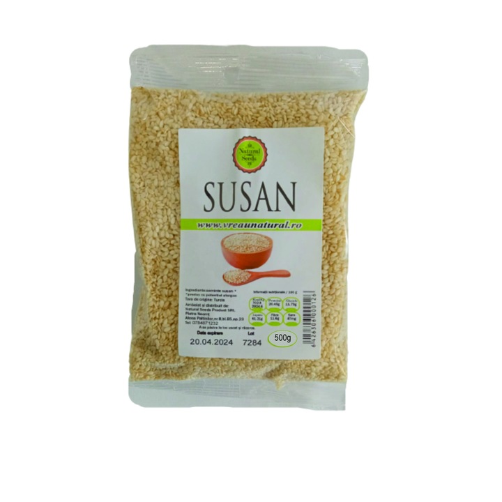 Susan fehér 500 g, természetes magvakból készült termék