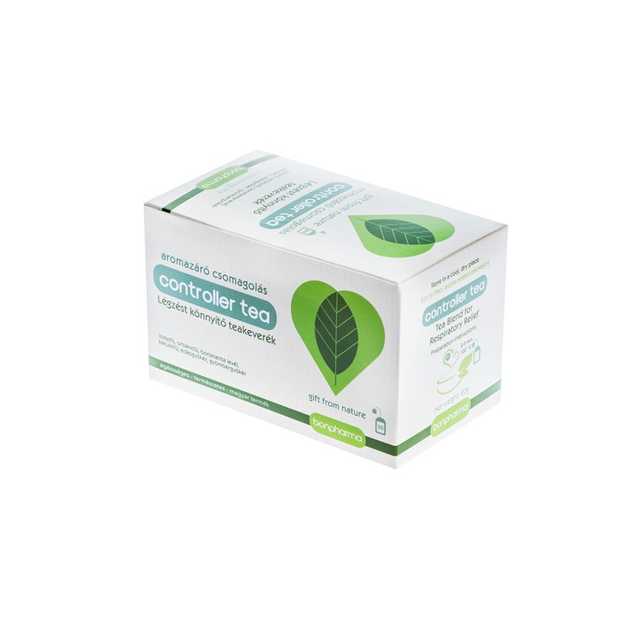 Controller tea - Légzést könnyítő filteres teaekeverék