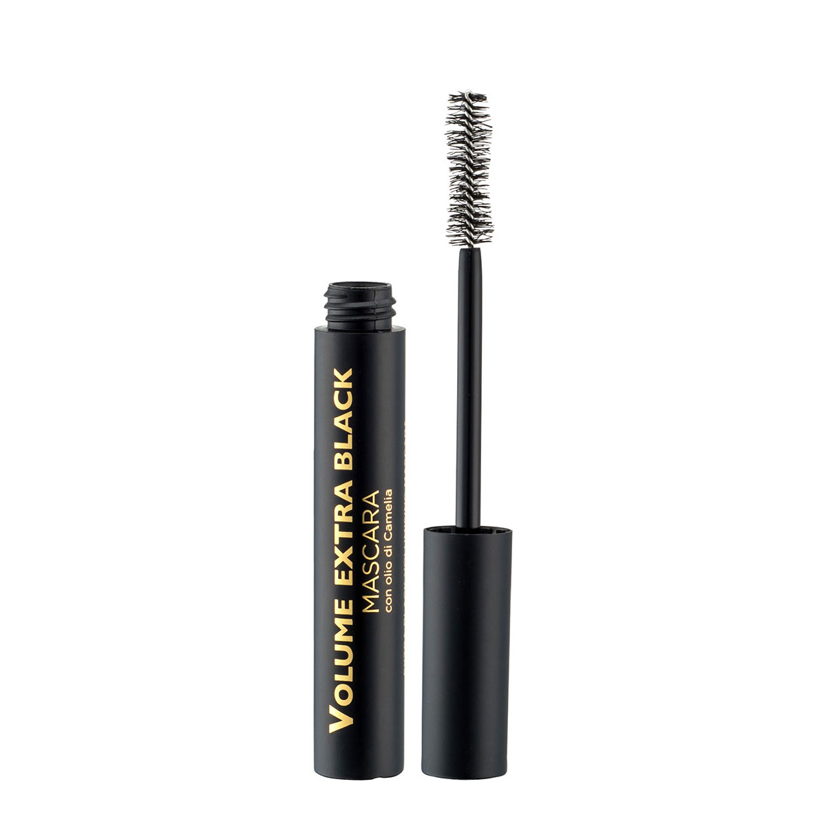 Mascara gene, ce efect de volum, cu ulei de camelia, negru , 8 ML, Bottega Verde