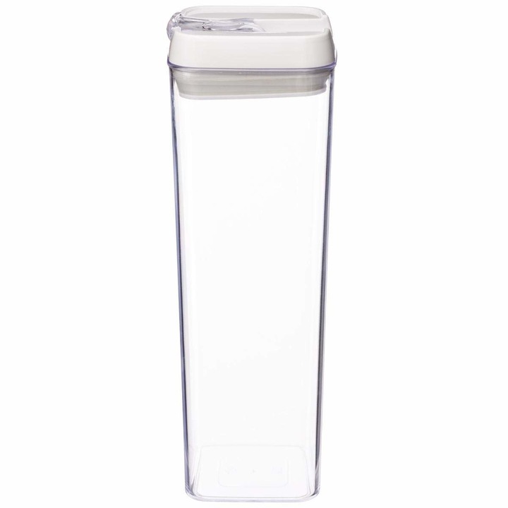 Recipient depozitare Oslo, plastic fara BPA, 10 x 10 x 30 cm, 1.7 litri