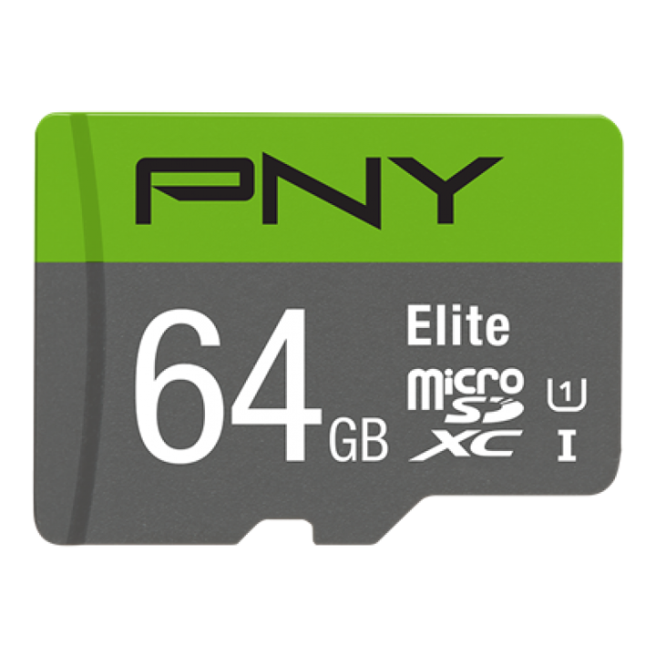 Card de memorie PNY Elite Micro-SDXC, 64GB, Class 10, UHS-I, U1