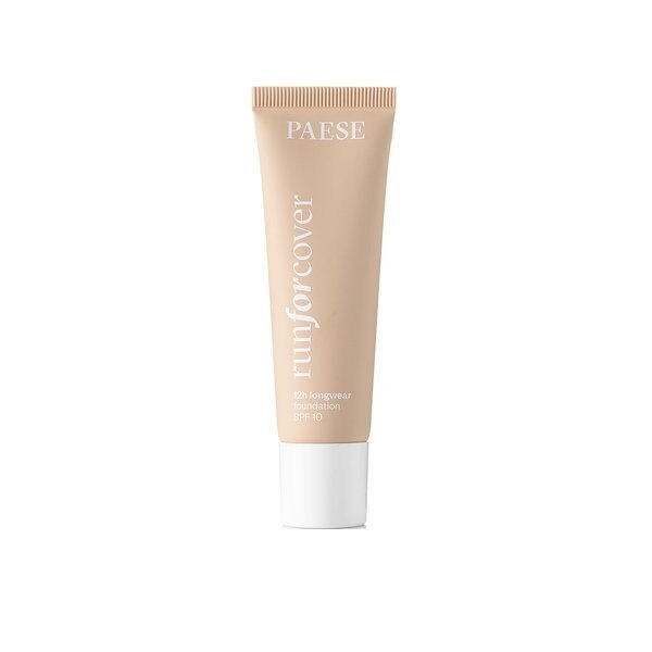 Fond de ten cu putere mare de acoperire si rezistent, Paese Run For Cover, 30ml - 10C Ivory