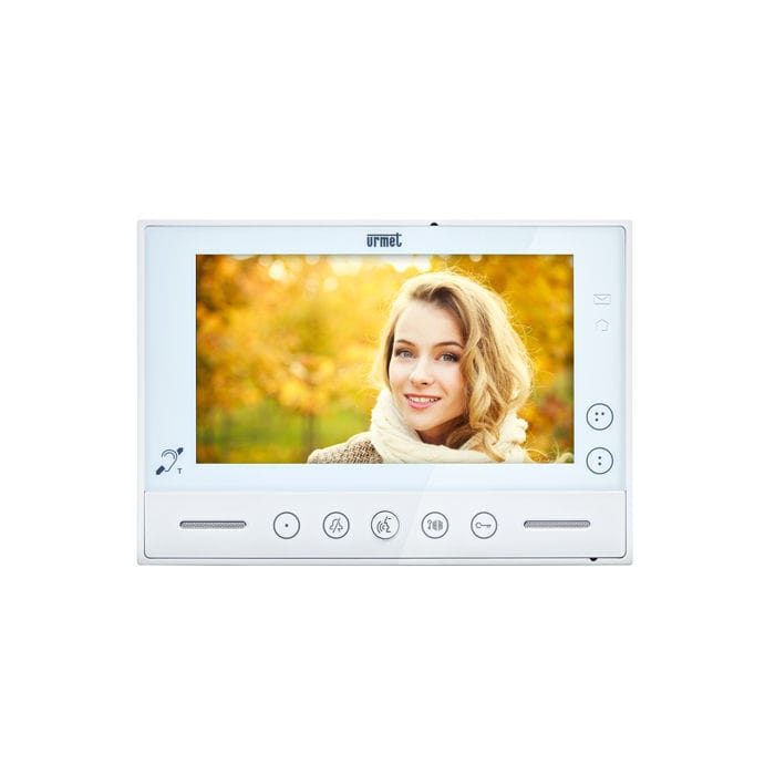 Post de interior video, monitor, videointerfon, HF soft touch 2Voice, touchscreen, Urmet VModo 1719/1