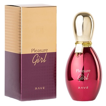 Apa de Parfum Rave, Pleasure Girl, Femei, 100 ml Apa de Parfum Rave, Pleasure Girl, Femei, 100 ml