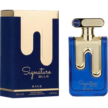 Apa de Parfum Rave, Signature Blue, Barbati, 100 ml Apa de Parfum Rave, Signature Blue, Barbati, 100 ml