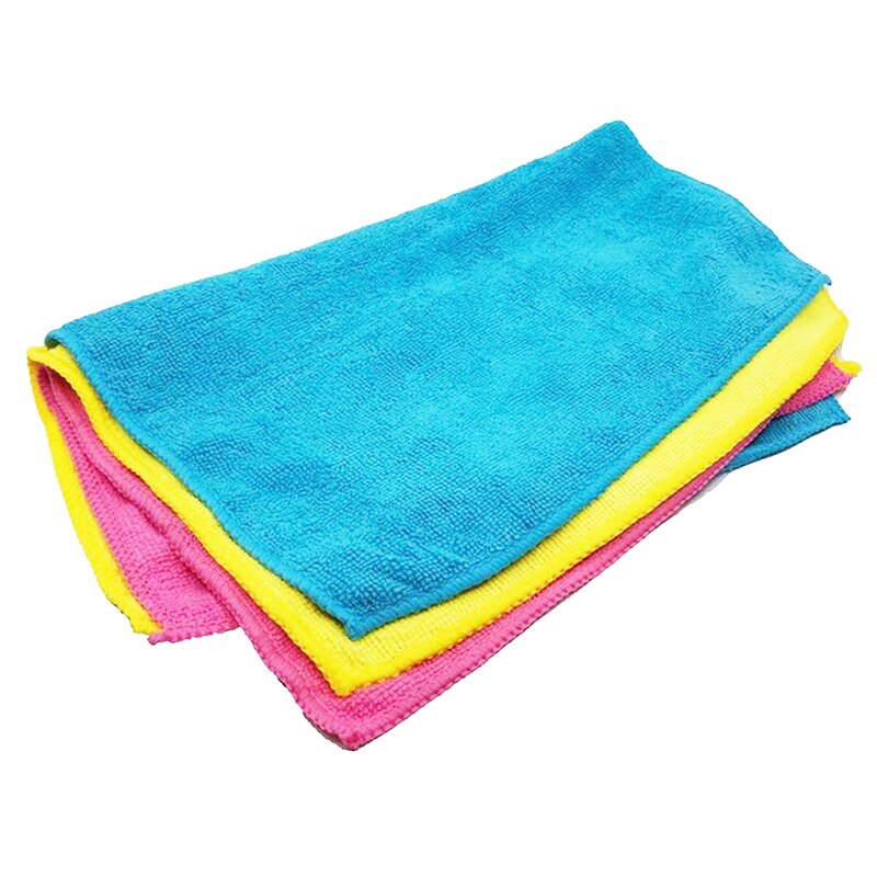 Set lavete multicolore, universale, microfibra, 40*30 cm, 3 buc/set