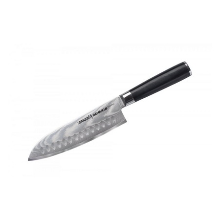 Дамаски нож Santoku с 67 слоя стомана