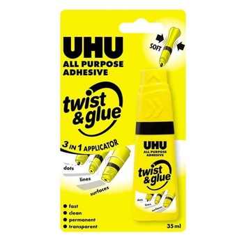 Lipici Universal Uhu Twist & Glue, 35 ml Lipici Universal Uhu Twist & Glue, 35 ml