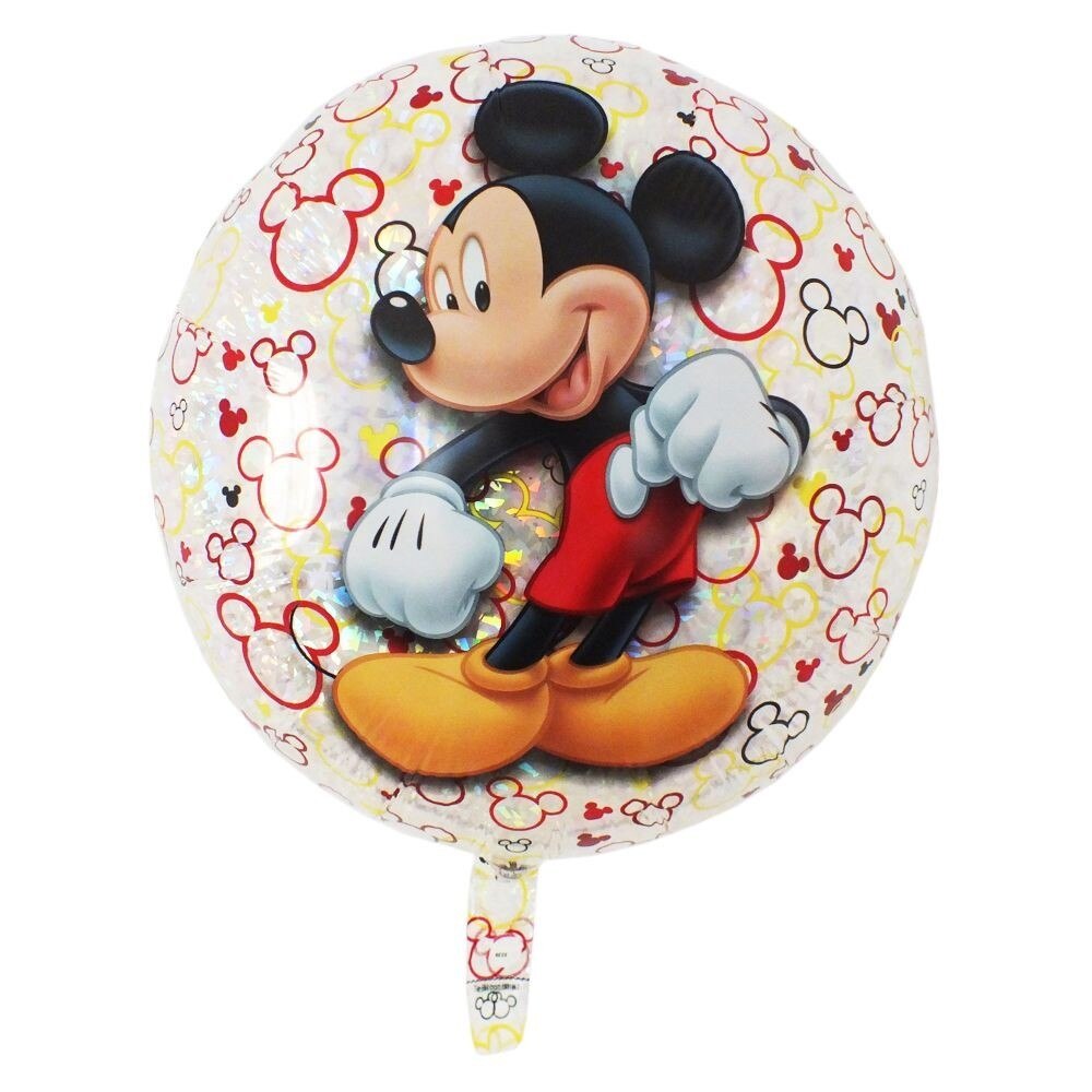 Balon folie 55 cm holografic, Mickey Mouse, Amscan, 1 buc