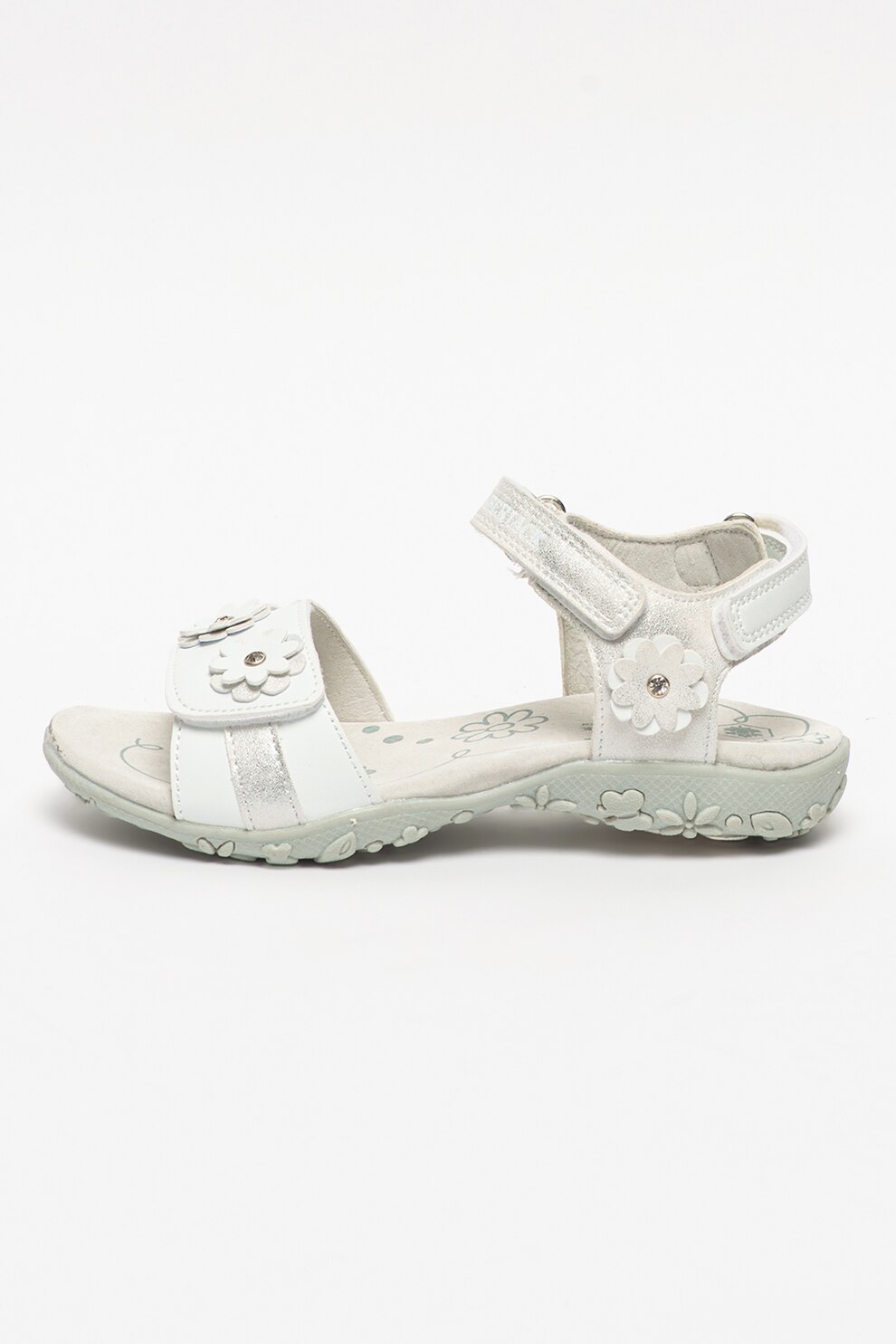 Lumberjack, Sandale de piele ecologica cu velcro Linda