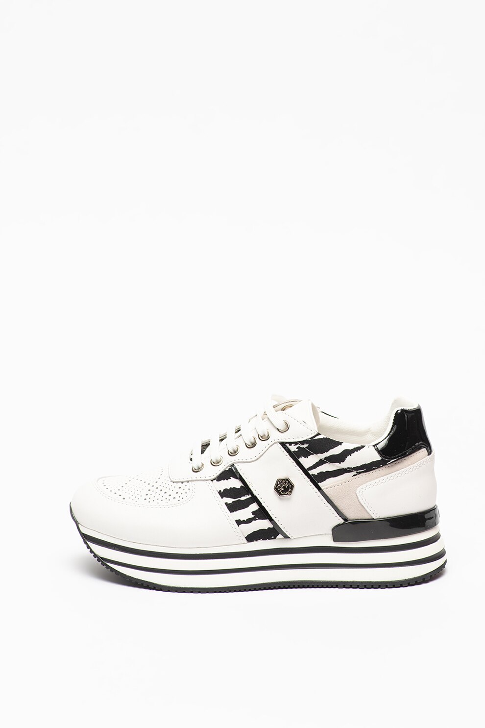 Lumberjack, Pantofi sport cu accente de piele intoarsa Hilda