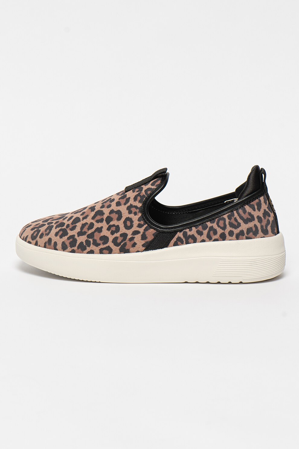 Lumberjack, Pantofi slip-on de piele si material textil Meg