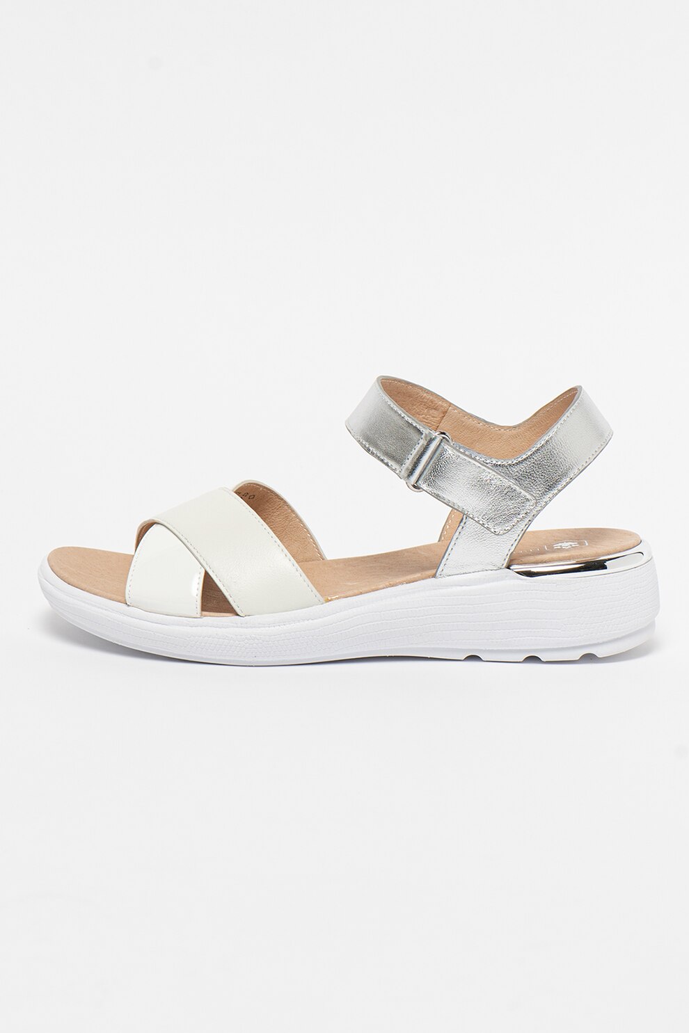 Lumberjack, Sandale cu bareta pe glezna si insertii de piele Heather