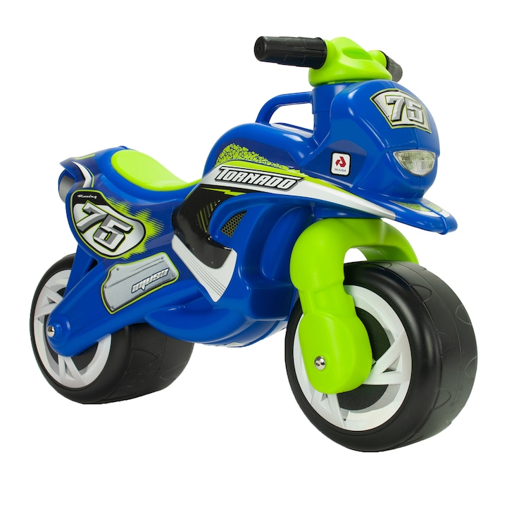 Injusa Ride-on motorkerékpár - Tundra Tornado, kék