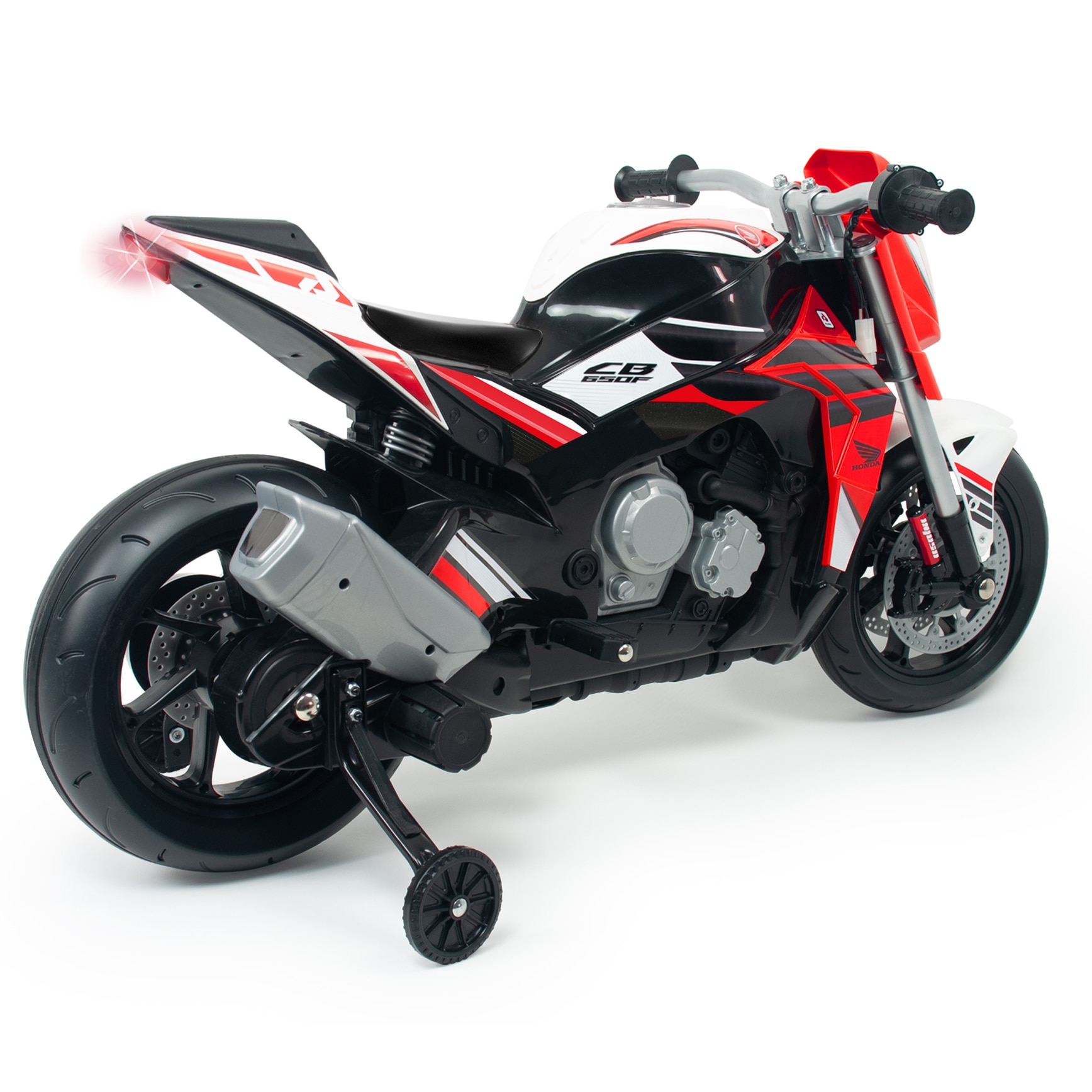 Motocicleta Electrica Pentru Copii Injusa 12V Honda Naked Rosu EMAG Ro