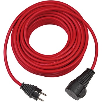Prelungitor de gradina Brennenstuhl BREMAXX , priza cu capac, rezistenta UV, IP44, flexibil pana la -35 grade C, cablu AT-N05V3V3-F 3G1.5, 10m, Rosu Prelungitor de gradina Brennenstuhl BREMAXX , priza cu capac, rezistenta UV, IP44, flexibil pana la -35 grade C, cablu AT-N05V3V3-F 3G1.5, 10m, Rosu
