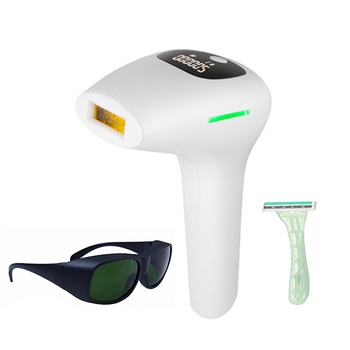 Set Epilator IPL Aku AK-5049, 500.000 impulsuri + ochelari + trimmer, cu 5 trepte epilare definitiva fara durere Set Epilator IPL Aku AK-5049, 500.000 impulsuri + ochelari + trimmer, cu 5 trepte epilare definitiva fara durere