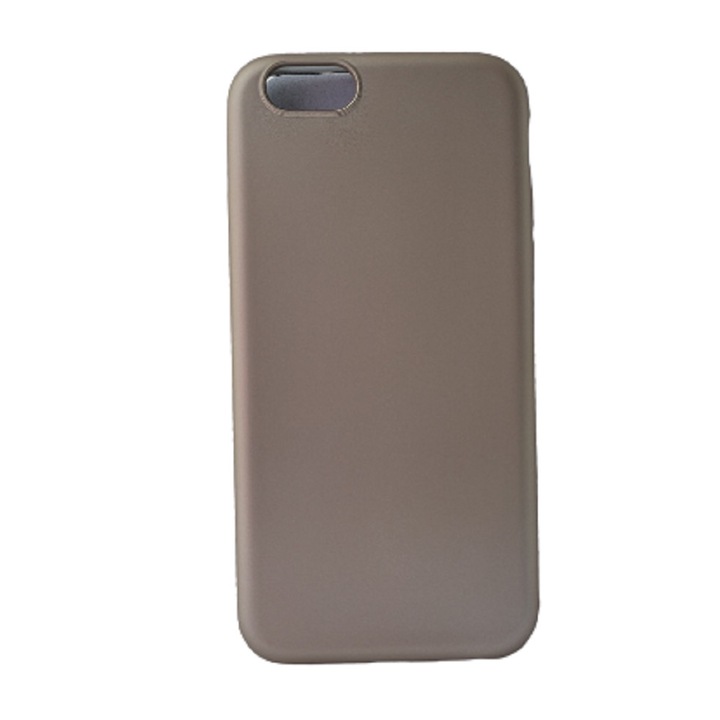 Szilikon borítás kavicsokkal a szélén, kompatibilis az iPhone 6 / 6s Gold készülékkel