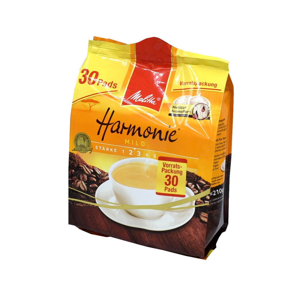 Cafea paduri Melitta Harmonie 30 buc mild super crem
