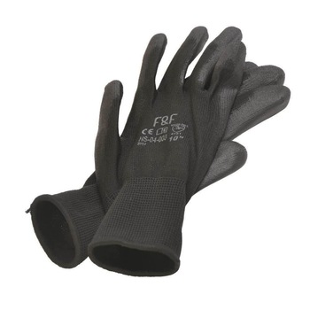 Manusi Protectie PROTEK Bunting Black, Tricot din Nylon, Marimea L, Negre Manusi Protectie PROTEK Bunting Black, Tricot din Nylon, Marimea L, Negre