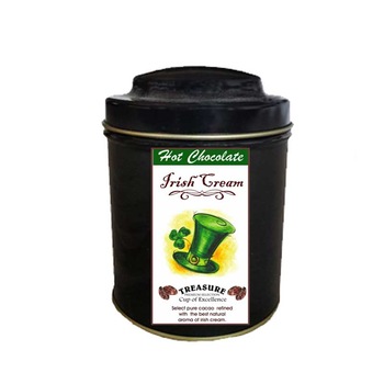 Ciocolata calda Irish Cream,cutie metalica 200 g ,Treasure Ciocolata calda Irish Cream,cutie metalica 200 g ,Treasure