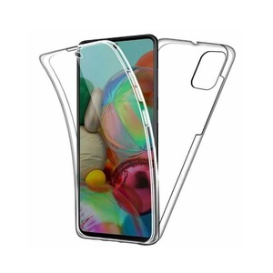 Husa Huawei Y5P 2020 360 de grade transparenta Full Body TPU(fata + spate)