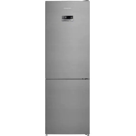 Combina frigorifica GRUNDIG GKN 26840 XN, Duo-Cooling No Frost, 324 l, H 186, Clasa A++, Inox